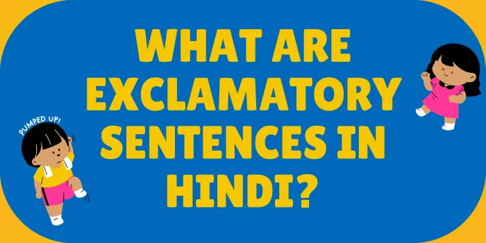 What are Exclamatory Sentences in Hindi?