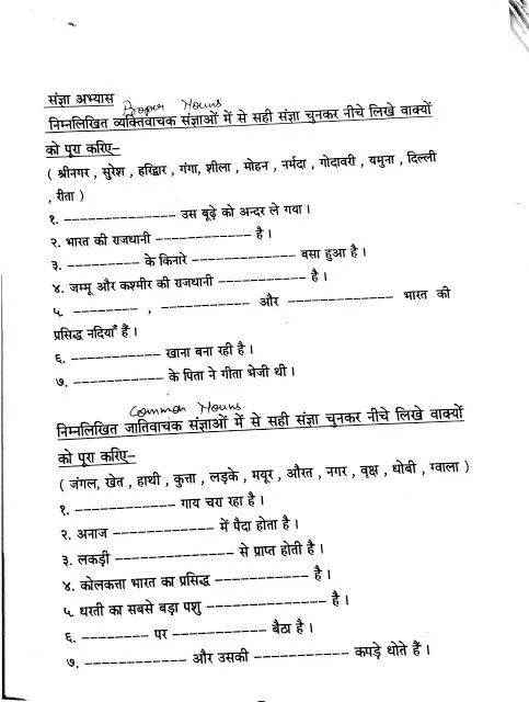 Noun Sentences In Hindi: अंग्रेजी व्याकरण में संज्ञा (Noun) के उदाहरण और उनका विस्तृत प्रयोग
