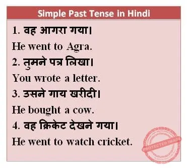 Past Perfect Tense Example In Hindi: नियम, संरचना और 100+ उदाहरण