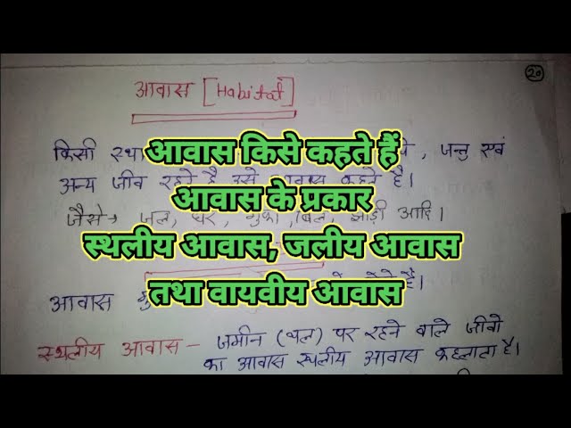 आवास का हिंदी अर्थ: आवास का पूर्ण अर्थ और परिभाषा