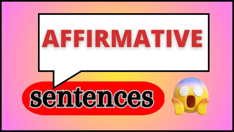 affirmative meaning in hindi 3
