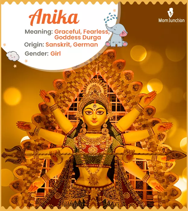 anika name meaning in hindi - Hình 4