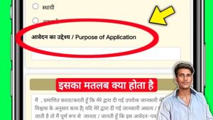 application meaning in hindi 1