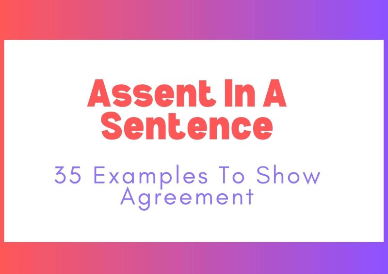वाक्यों में 'Assent' का प्रयोग: उदाहरण सहित समझें
