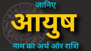 ayush meaning in hindi 2
