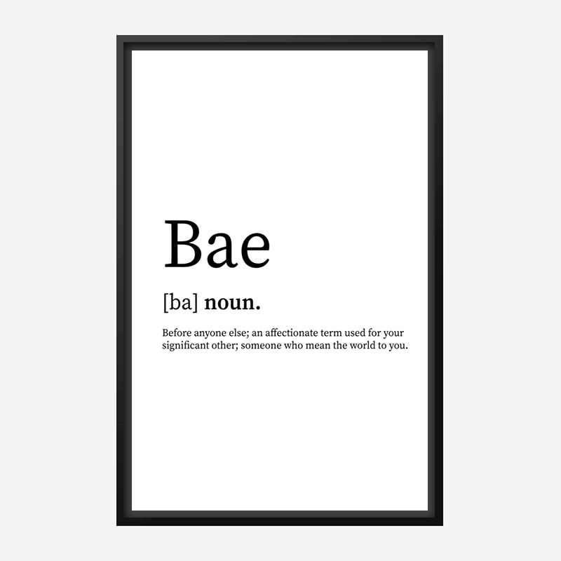 Bae के समानार्थक शब्द: हिंदी और अंग्रेजी में (Synonyms for Bae: In Hindi and English)