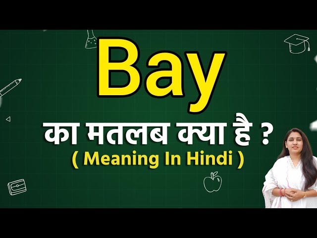 bay meaning in hindi - Hình 3