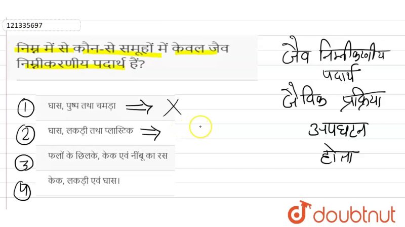 जैव निम्नीकरणीय प्रक्रिया कैसे काम करती है?