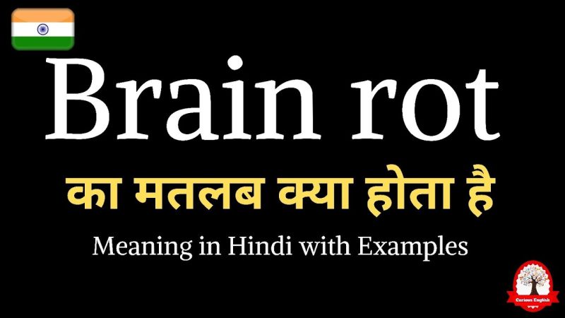 brain rot meaning in hindi - Hình 1