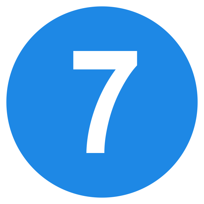 7 की संख्या
