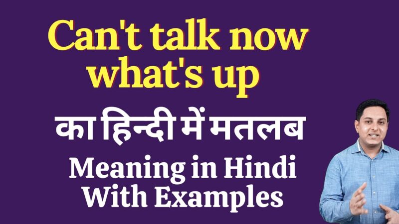 can't talk now whatsapp meaning in hindi - Hình 1