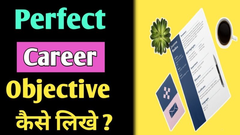 करियर ऑब्जेक्टिव कैसे लिखें: चरणदरचरण मार्गदर्शिका