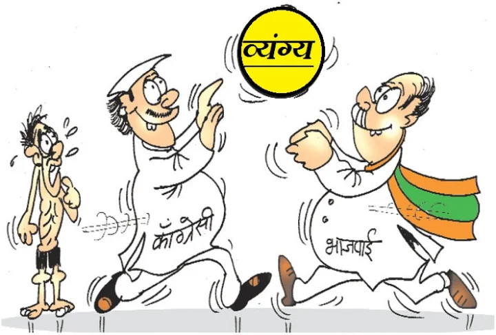 व्यंग्य चित्र के प्रकार