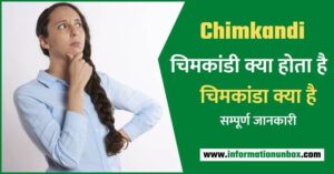 chimkandi meaning in hindi