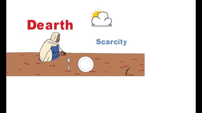 dearth meaning in hindi - Hình 3