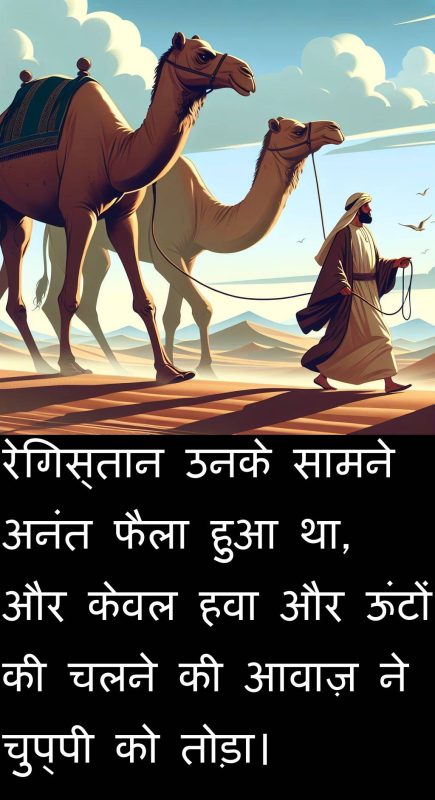 रेगिस्तान शब्द के विभिन्न उपयोग: साहित्य, कविता और सामान्य बातचीत में