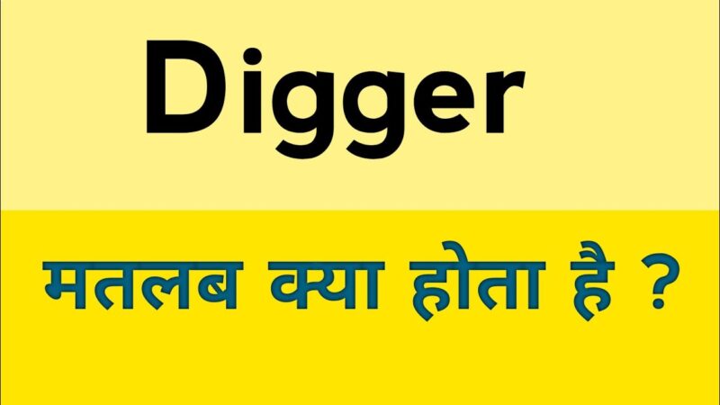 digger meaning in hindi - Hình 4