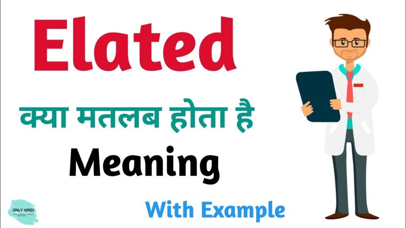 elated meaning in hindi - Hình 3