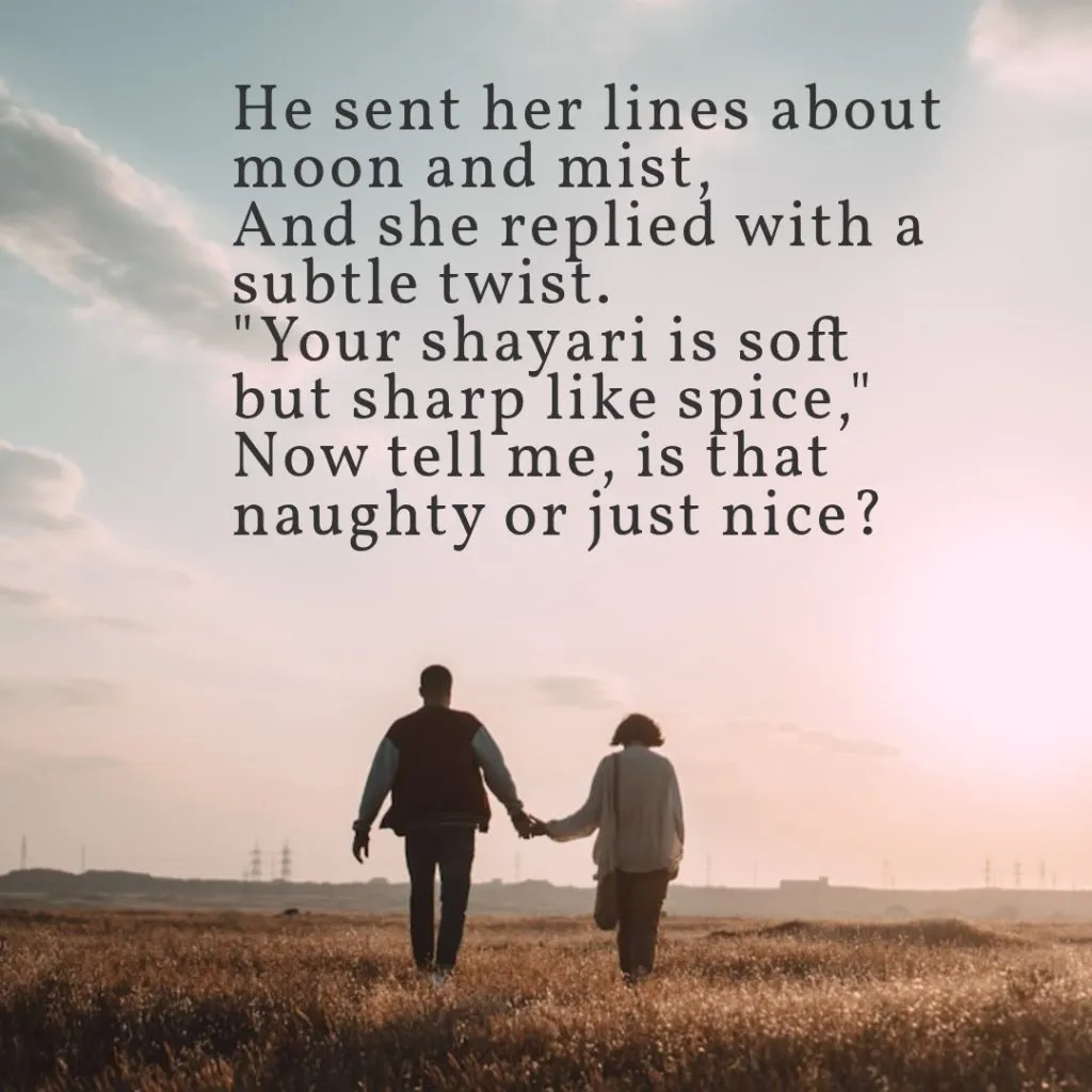 English shayari in Naughty style