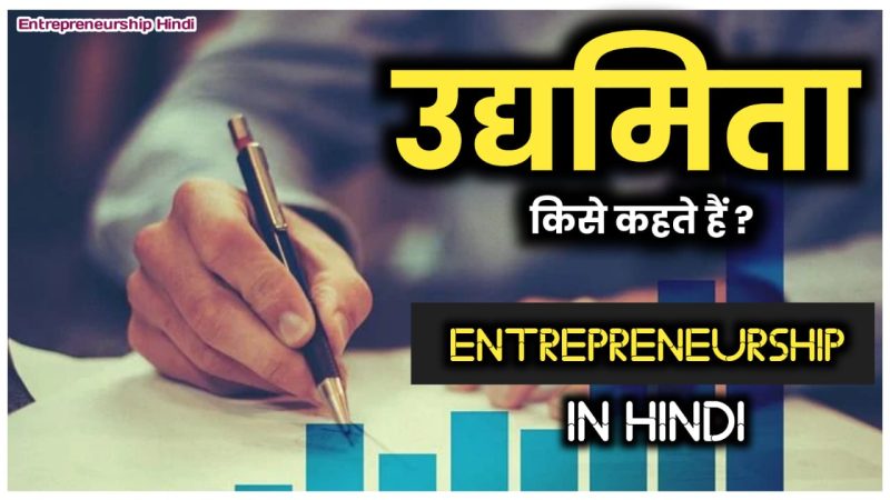 उद्यमिता के प्रकार (Udyamita Ke Prakar)  उद्यमिता कितने प्रकार की होती है?