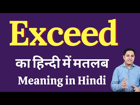 exceeding meaning in hindi - Hình 3