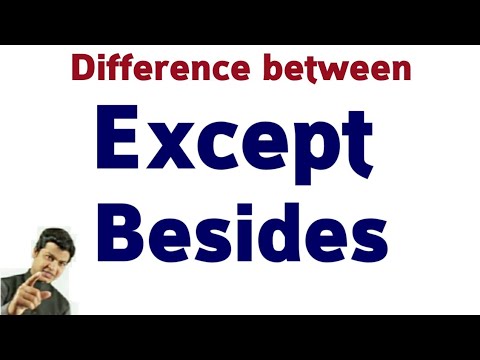 except meaning in hindi 5