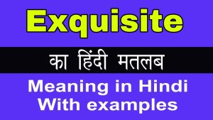exquisite meaning in hindi 1