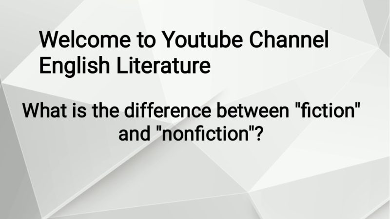 Fiction Meaning In Hindi: कल्पना, कहानी, उपन्यास और साहित्य का अर्थ 9 फिक्शन और नॉनफिक्शन में अंतर: हिंदी परिप्रेक्ष्य (Fiction aur nonfiction mein antar: Hindi paripekshya)