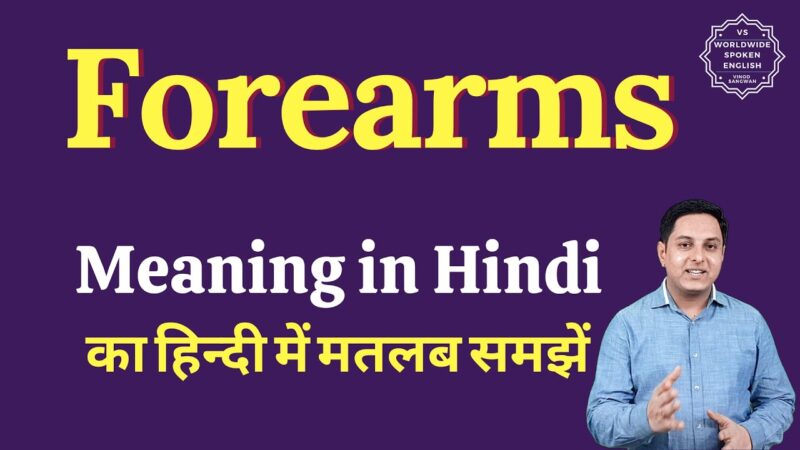forearm meaning in hindi - Hình 3