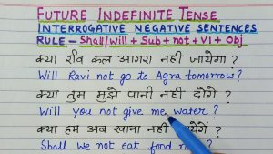 Future Indefinite Tense in Hindi – Types and Examples