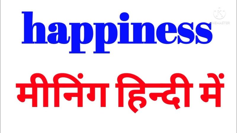 happiness meaning in hindi - Hình 5