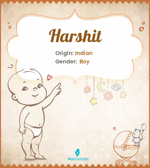harshit meaning in hindi - Hình 4