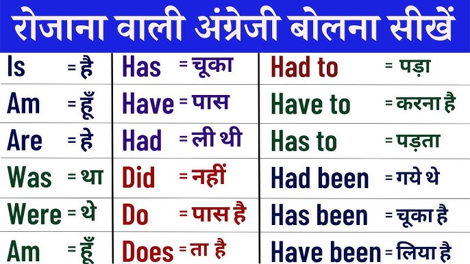 have meaning in hindi 6