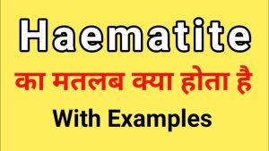 hematocrit meaning in hindi 1
