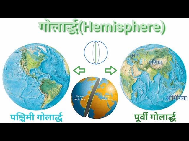 गोलार्ध का हिंदी में अर्थ: एक व्यापक व्याख्या (Golardh ka hindi mein arth: Ek vyapak vyakhya)