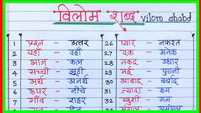 हॉर्निंग और संबंधित शब्द  समानार्थक और विलोम शब्द