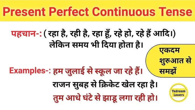 present Perfect Tense In Hindi Pdf: हिंदी में नियम, संरचना, और संपूर्ण गाइड