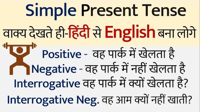 Simple Present Tense In Hindi And English: Structure, Uses Aur Complete Guide