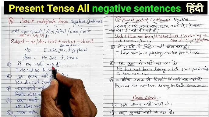 all Tense Chart In Hindi: 12 प्रकार, नियम, सूत्र, उदाहरण सहित पूर्ण मार्गदर्शिका