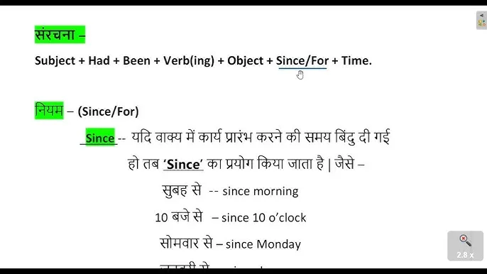 Present Perfect Continuous Tense Examples In Hindi To English Translation: संरचना, नियम और अभ्यास