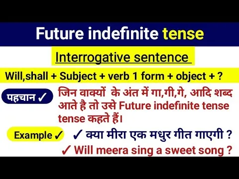 Future Continuous Tense In Hindi: नियम, पहचान, उदाहरण और अभ्यास