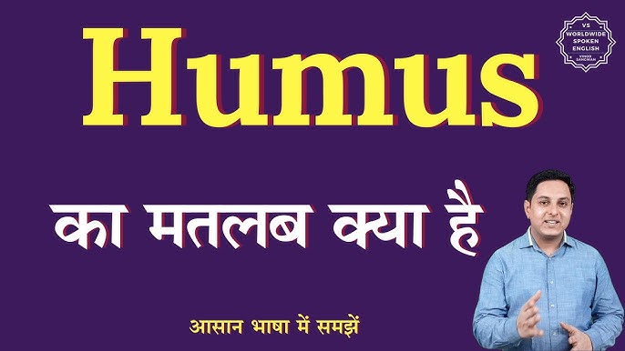 ह्यूमस का अर्थ क्या है?