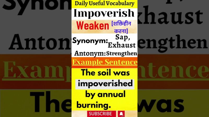 impoverished meaning in hindi - Hình 4
