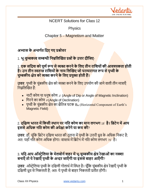 inclination meaning in hindi 1