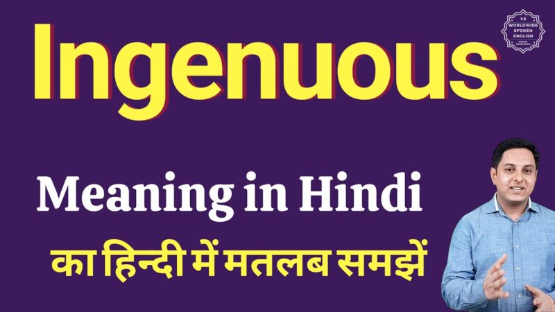ingenious meaning in hindi - Hình 2