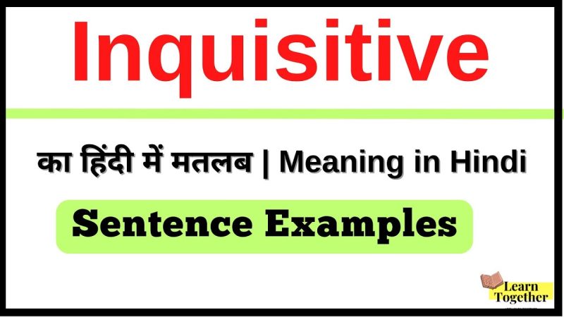 'Inquisitive' के पर्यायवाची और विलोम शब्द