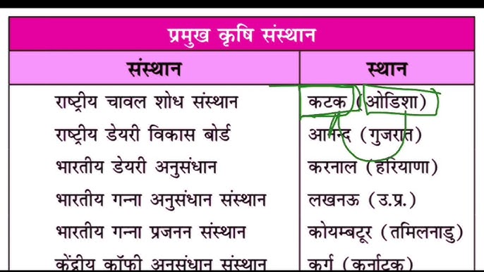 भारत में प्रमुख संस्थाएँ: उदाहरण और विवरण (Bharat mein pramukh sansthaen: Udaharan aur vivaran)