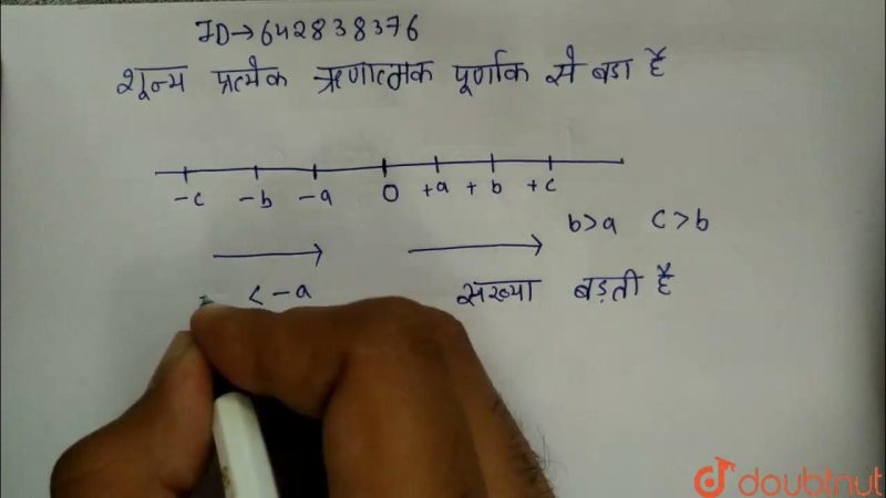 शून्य: एक विशेष पूर्णांक (Shunya: Ek Vishesh Purnank)