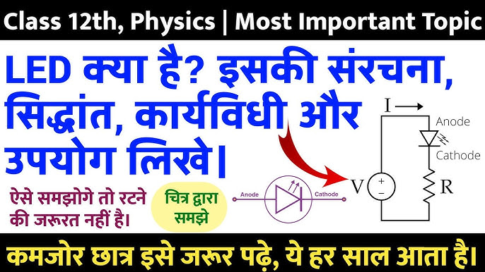 एलईडी के उपयोग और अनुप्रयोग: हिंदी में व्याख्या (एलईडी के उपयोग और अनुप्रयोग: हिंदी में व्याख्या)