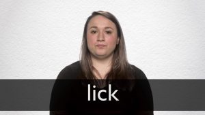lick meaning in hindi 1